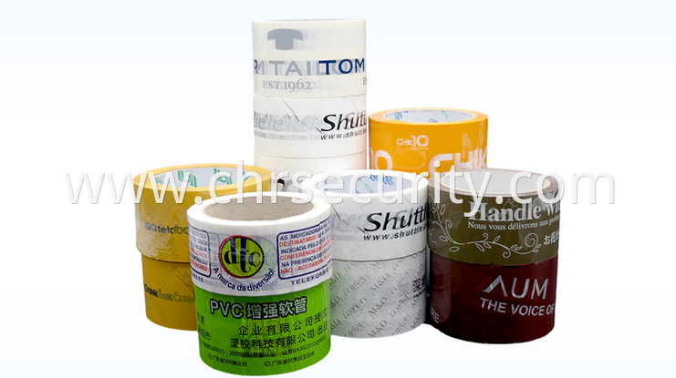 Logo printed colored band tape